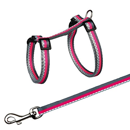 Trixie Freshline Spot gato arnés, 27 – 45 cm x 10 mm, juego de 1
