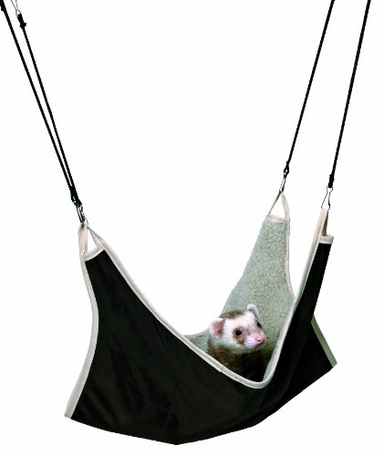 TRIXIE Hamaca Hurones, 45 × 45 cm, Marrón-Beige, Pequeños Mamíferos