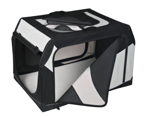 Trixie Jaula Nylon Plegable Coche, Vario, S, 61x43x46cm