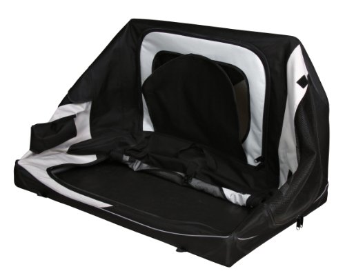 Trixie Jaula Nylon Plegable Coche, Vario, S, 61x43x46cm