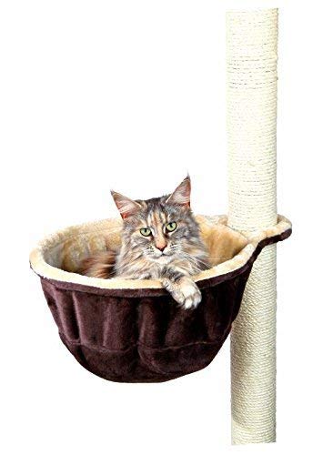Trixie Peluche Bolsa para rascador, 38 cm, Beige/marrón