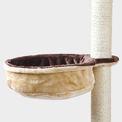 Trixie Peluche Bolsa para rascador, 38 cm, Beige/marrón