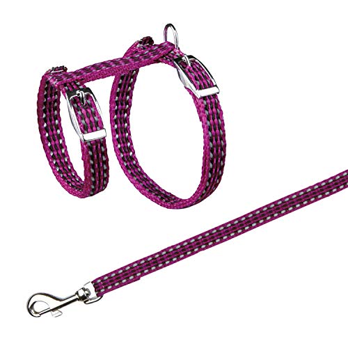 TRIXIE Set Gatos, Reflectante, Nylon, Colores Surtidos, Gato