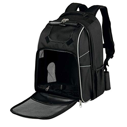 Trixie William Perro Mochila, Negro, 33 x 23 x 43 cm
