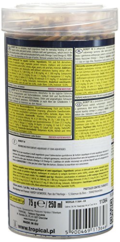 Tropical biorept W Sticks Alimentos para acuarios 250 ml