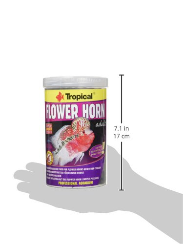 Tropical Flower Horn Adult Pellet - Alimento para acuariofilia (1 l)