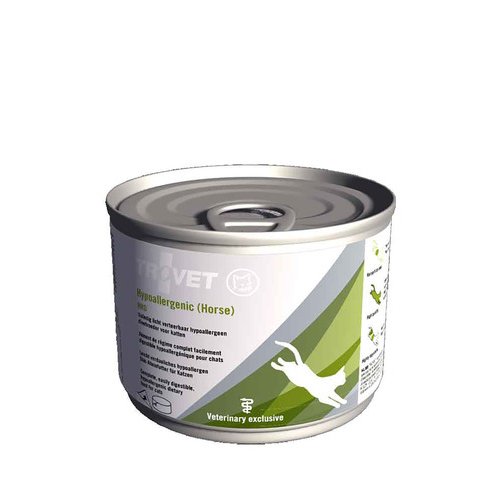 Trovet hipoalergénico HRD (caballo) gato – 12 latas de 200 g