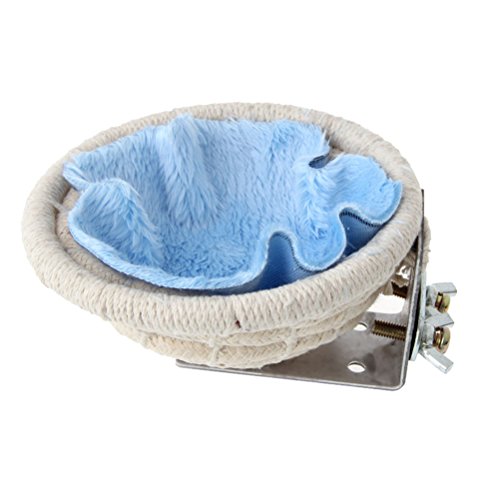 ueetek de nido de pájaro loro periquito periquito Cockatiel cama dormir cesto pequeño Animal hámster de (tamaño pequeño)
