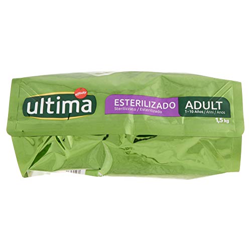 ultima Pienso para Gatos Esterilizados Adultos con Salmón - 1.5 kg