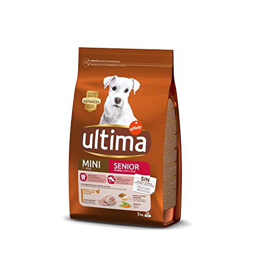 ultima Pienso para Perros Mini Senior con Pollo - 3 kg