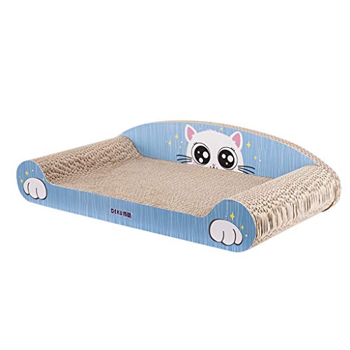 UNWSTYU Rascador para gatos de cartón para cama de cartón corrugado