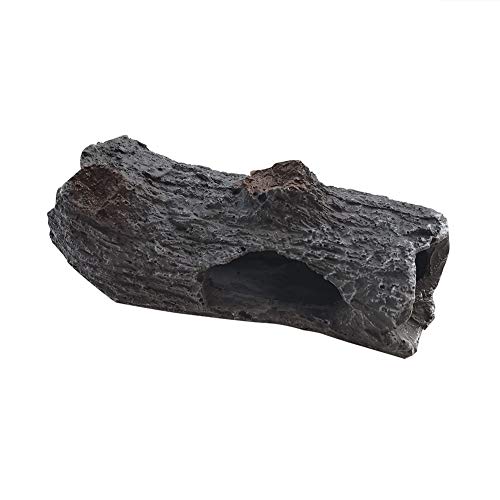 Venus valink Adorno de acuario hueco tronco simulación árbol tronco tronco madera polirresina paisaje pecera decoración de madera artificial adorno pecera tanque de peces decoración