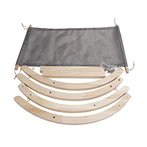 Venus valink - Hamaca Mecedora para Gatos, Cama de Gato, Hamaca para Mascotas, Hamaca rodante, Juguete para Gatos pequeños, bebés, Gatos, Suministros para Mascotas, Primavera y Verano, Small
