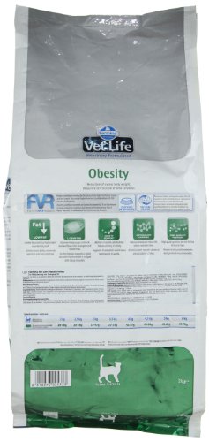 Vet Life Obesity Cat - Cat, 1 Unidad (2 kg)