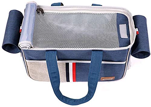 Viajes Gato Perro excursión portátil de mano del animal doméstico del transpirable bolsa del animal doméstico del gato mascota Mochila Mochila peluche excursión lleva el bolso bolsa transpirable jaula