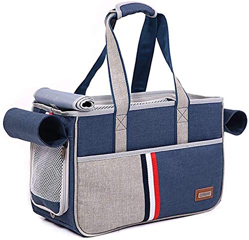Viajes Gato Perro excursión portátil de mano del animal doméstico del transpirable bolsa del animal doméstico del gato mascota Mochila Mochila peluche excursión lleva el bolso bolsa transpirable jaula
