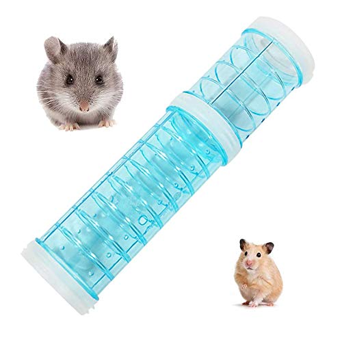 Viitech Hámster DIY túnel para hámster Tubes Adventure – Juego de tubos exteriores transparentes pequeños túnel para mascotas interactivo para hámster y otros animales pequeños