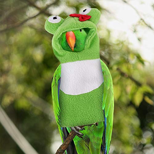 VILLCASE Ropa de Abrigo de Aves para El Invierno Disfraz de Pájaro Divertido Abrigo de Loro Ropa para Periquitos Cockatiel Cockatoo Macaw Conure Halloween Navidad
