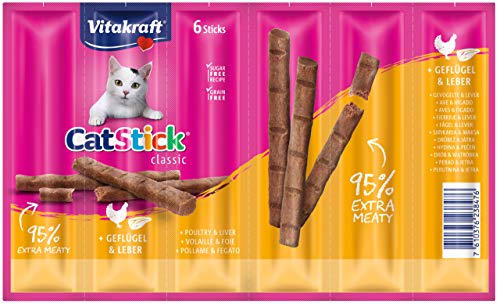 Vita Fuerza gato Snack Cat de Stick Mini 10 unidades (6 palos por unidad)