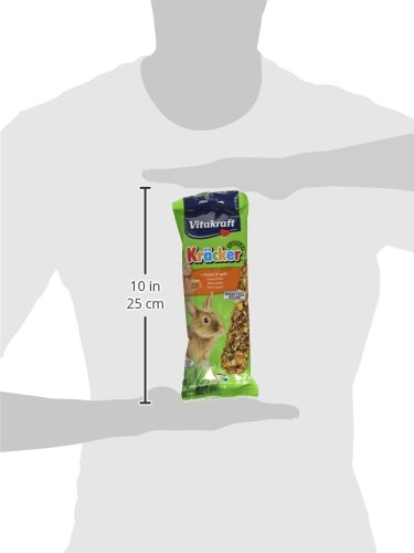 Vitakraft Kracker Conejo Pequeño Animal Comida Miel Espelta, Pack de 5