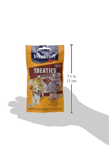 Vitakraft Treaties Minis - Salchicha de hígado (8 x 48 g)