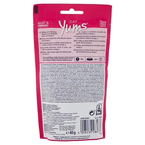 VITAKRAFT Vita Fuerza Gato Aperitivos fleischige canapés Cat YUMS