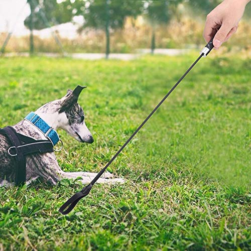 Voluxe Látigo para Perros, látigo de plástico Reforzado con Fibra para Entrenamiento de Perros, para látigo de Entrenamiento para Perros, Cachorros y Gatos