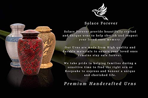 WANGLX Pequeñas Urnas De Recuerdo para Cenizas Humanas Mini Urnas De Cremación Urnas Funerarias para Mascotas Mini Urnas De Cremación para Cenizas Memorial De Acero Inoxidable,A