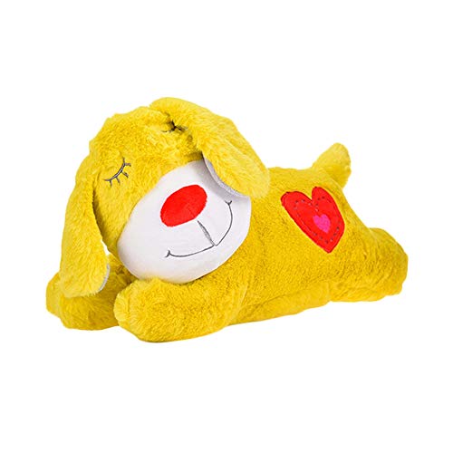 wangman Juguete Suave calefactable, Juguete para Perros, Juguete de Felpa, cómodo autocalentamiento, muñeca cálida, sueño para Perros Inteligentes, Gatos, Mascotas (Dog)