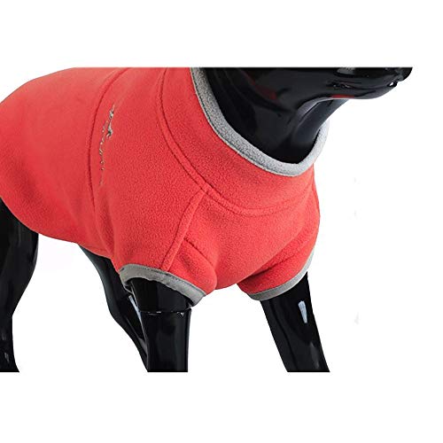 WAXDEOLM 1pcs Moda Delicado Azul Puntada caricias Chaqueta Invierno Terrier Perro de Mascota de Disfraces de Halloween Sudadera para Perro Lindo de la Historieta,M,Rosa