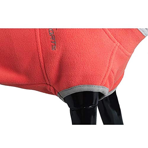 WAXDEOLM 1pcs Moda Delicado Azul Puntada caricias Chaqueta Invierno Terrier Perro de Mascota de Disfraces de Halloween Sudadera para Perro Lindo de la Historieta,M,Rosa