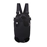 Wiiguda@ - Transportín frontal para mascotas, mochila para perros y gatos, patas fuera, para mascotas medianas (2,5 ~ 3,5 kg)