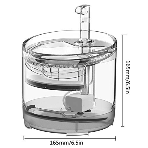 WKZWY-Jardín Funda Muebles Bebedero para Gatos, Fuente de Bebida con Filtro de Profundidad de inducción infrarroja Inteligente Ultra silenciosa (Color : Smart Sensor)