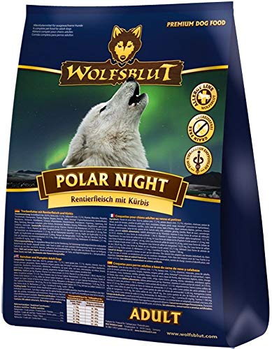 Wolfsblut Polar Night , Alimento Deshidratado para Perro, Sabor Reno y Calabaza -2 kg