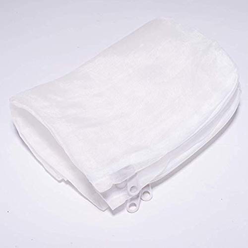 Yeemeen Bolsas de Filtro para Acuario, Bolsas de Malla para Filtro de Acuario con Cremallera, Sistemas de Filtro, Bolsa de Filtro de Malla Fina con cordón de Nailon