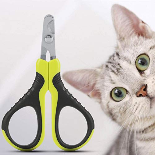 Yivibe Cortaúñas para Mascotas, Cuchillas de Acero Inoxidable, Profesional, para Gatos, Cachorros, Tijera, cortaúñas para Perros y Gatos, para Perros pequeños, Gatos, Conejos, Animales pequeños,