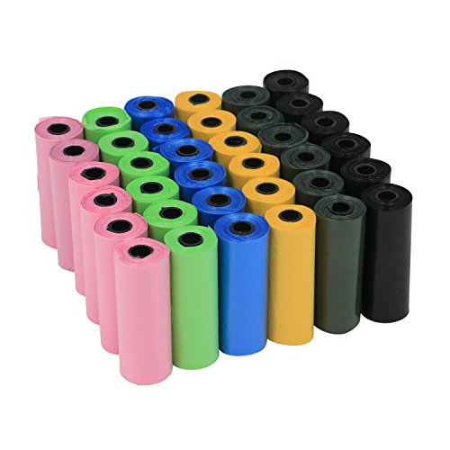 Yommy Bolsas para excrementos de Perro 72 Rollos Total 1080 Bolsas Poop Bag para Perro Mascotas Animales Domésticos