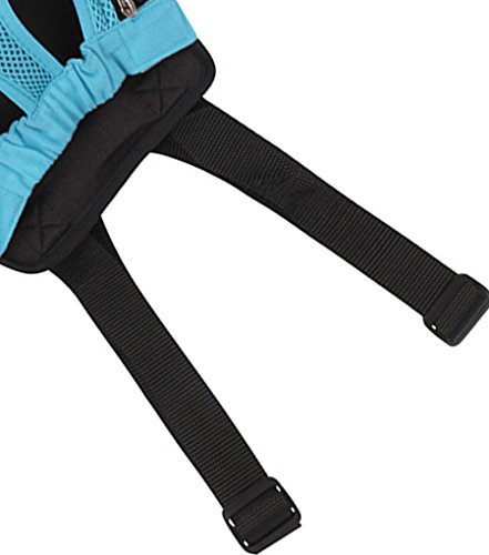 YOUJIA Bolsa de Transporte Bolso Mochila Frontal a Rayas para Perro Mascota Animales (#1 Azul, M)