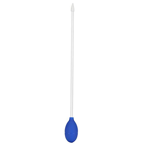 YOUTHINK Alimentador de Coral Acuario de Acrílico Largo Alimentador de Coral Cambiador de Agua Multifunción Limpiador de Desechos Heces de Succión Limpieza de Tanques de Peces Herramienta (Azul)