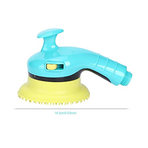 YOUTHINK Herramienta de Baño para Mascotas Interruptor Independiente para Mascotas Boquilla de Baño Masaje Cabezal de Ducha Suministros de Limpieza para Gatos Perros Caballo