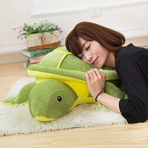 ZMDZA Peluche Suave Tortuga de Peluche Animales de Peluche Peluche, Tortuga de Peluche Peluche Animales de Tortuga Juguetes for niños Novia (Size : 60cm)