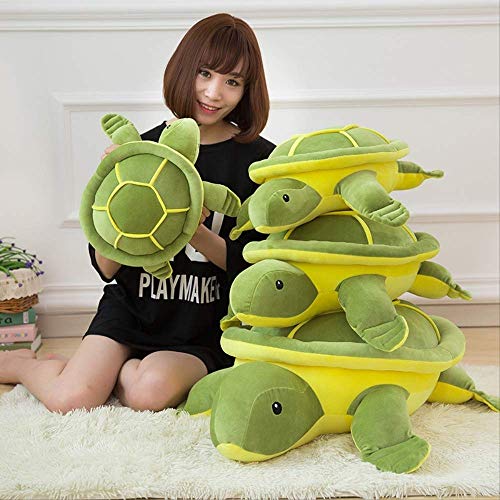 ZMDZA Peluche Suave Tortuga de Peluche Animales de Peluche Peluche, Tortuga de Peluche Peluche Animales de Tortuga Juguetes for niños Novia (Size : 60cm)