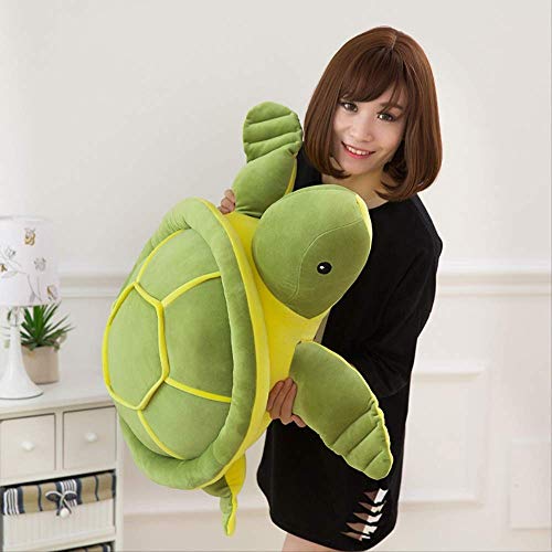 ZMDZA Peluche Suave Tortuga de Peluche Animales de Peluche Peluche, Tortuga de Peluche Peluche Animales de Tortuga Juguetes for niños Novia (Size : 60cm)