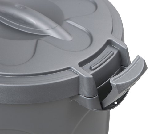 Zolux , Contenedor de comida Jerry, 8 kg, 23 l, 37 x 32 x 46 cm, gris