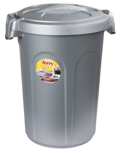Zolux , Contenedor de comida Jerry, 8 kg, 23 l, 37 x 32 x 46 cm, gris