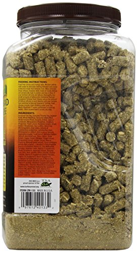 Zoo Med Alimento de Fibra Natural de Tortuga, 1,7 kg