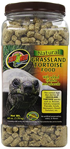 Zoo Med Alimento de Fibra Natural de Tortuga, 1,7 kg
