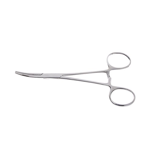 zrshygs Hemostat Fórceps para Perros Perro Gato Oreja Fórceps de Limpieza Alicates De Acero para Mascotas Pinzas Pinzas Herramienta Hemostática