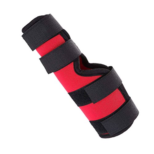ZUNEA Protector de Pierna Trasera para Perro Canino Paquete de 2 Protectores de Envoltura de Pierna Trasera Apoyo Adicional Manga de Compresión para Lesiones de Heridas y Esguinces de Artritis Rojo M