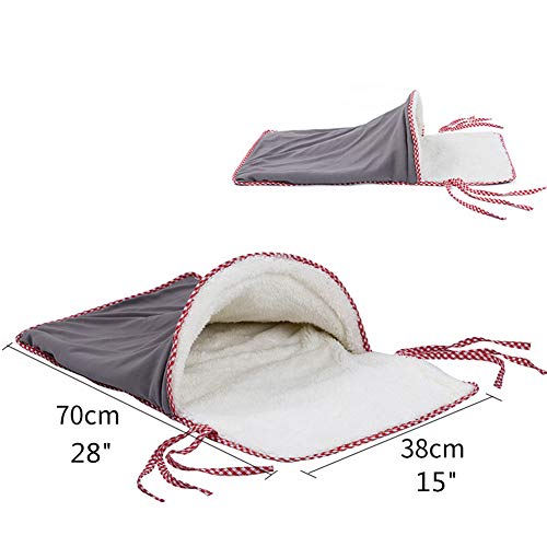 ZUOLUO Cama Gato Cama Gato Cueva Mascota Cueva para la Bolsa de Dormir Cama de Veterinario para Perros Camas para Gatos De Lujo Cama del Perro